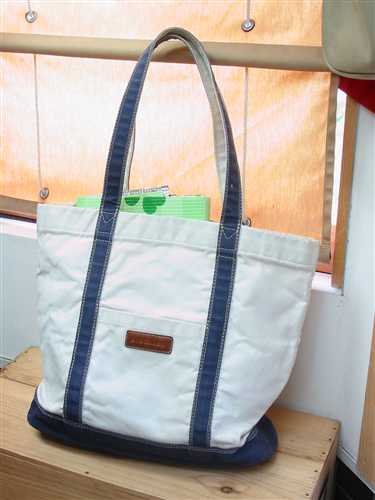 ２年前のトートバッグ