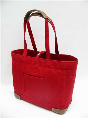 底革つきトートバッグ