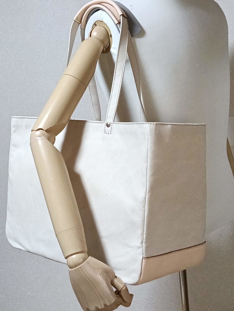 トートバッグ　９号帆布二枚仕立て